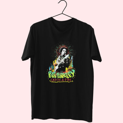 Bob Marley And The Wailers Catch A Fire Tracklist Essentials T shirt