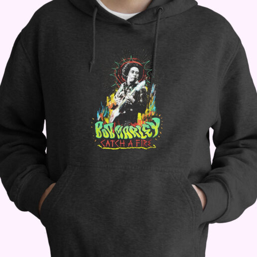 Bob Marley And The Wailers Catch A Fire Tracklist Hoodie Design