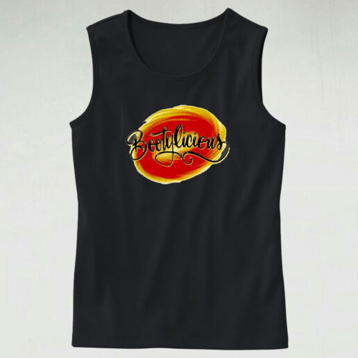 Bootylicious Circle Graphic Tank Top Design