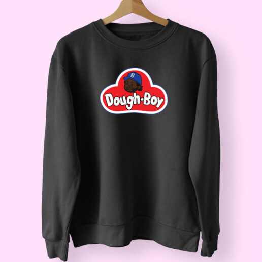 Boyz N The Hood Doughboy Cube Guy Cartoon Sweatshirt Design