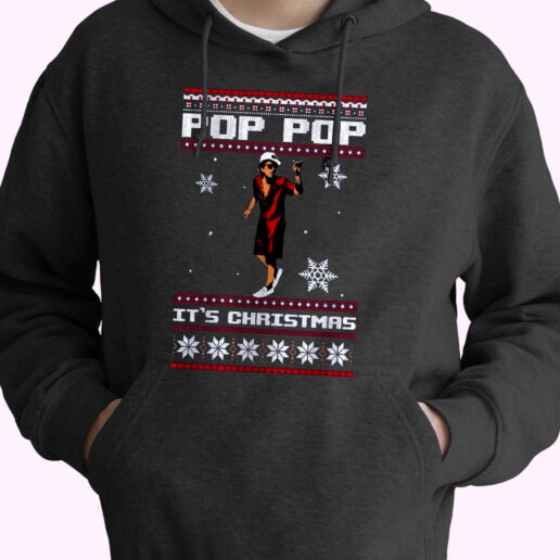 Bruno Mars Pop Pop Ugly Christmas Essential Hoodie