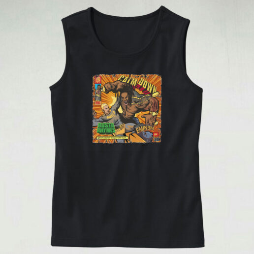 Busta Rhymes Calm Down Album Tank Top Design