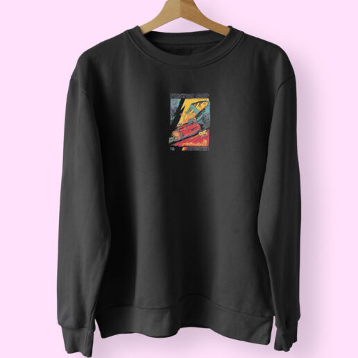 Cars Lightning Mcqueen Inspired Vintage Race Sweatshirt Design