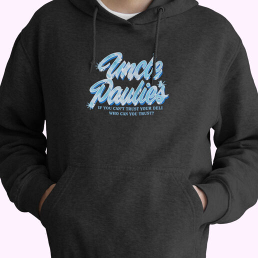 Champion Reverse Weave Uncle Paulies Hoodie Design