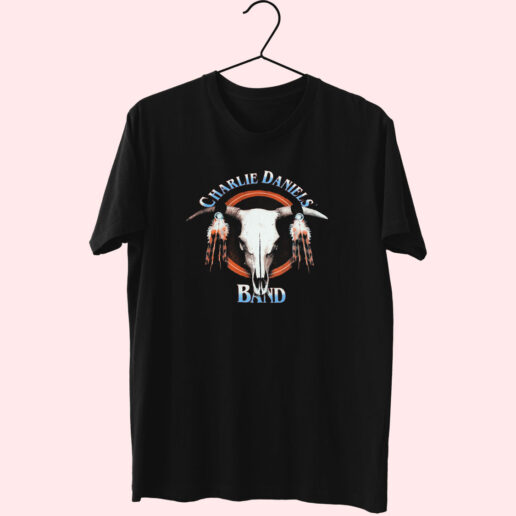 Charlie Daniels Deadstock Mint Skull Graphic Essentials T shirt