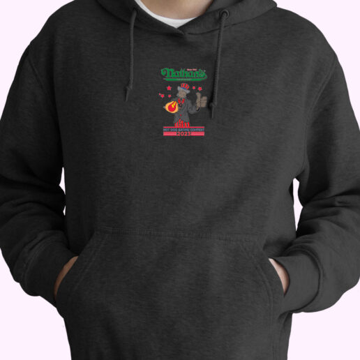 Chestnut Nathans Hot Dog Eating Contest Hoodie Design