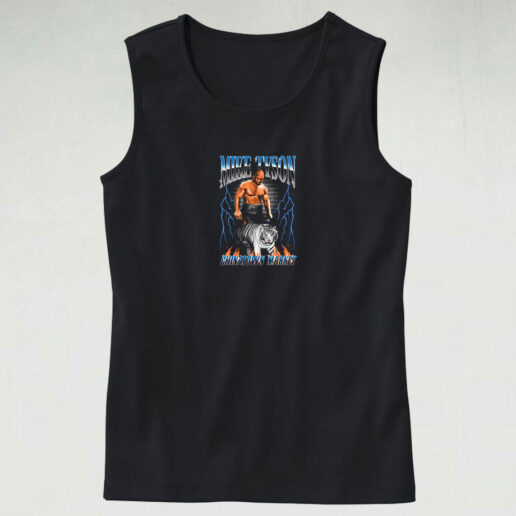 Chinatown X Mike Tyson Tiger Graphic Tank Top Design