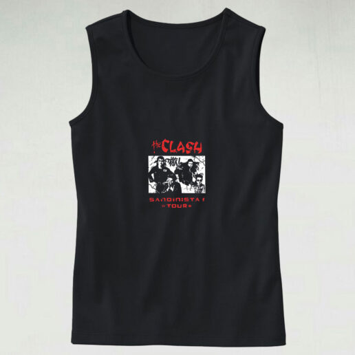 Clash Sandinista Slim Fit Tank Top Design