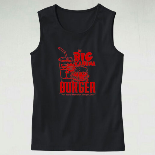 Classic Pulp Fiction Big Kahuna Burger Tank Top Design