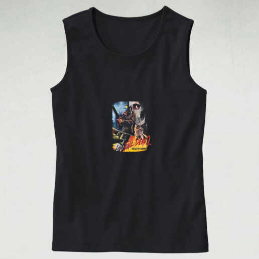 Classics Evil Dead 2 Thai Poster Horror Tank Top Design