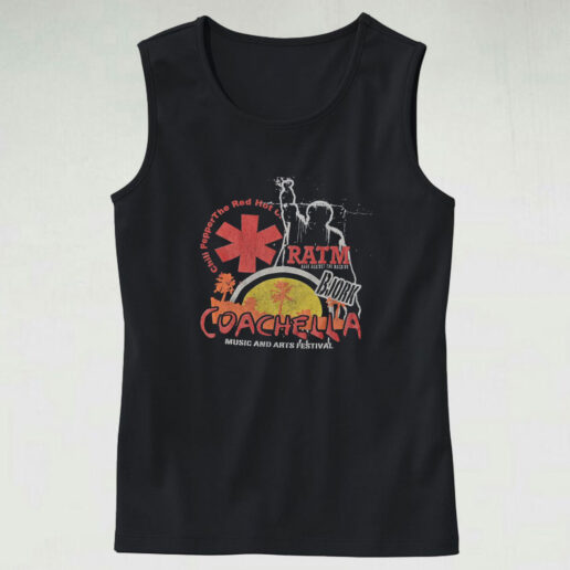 Coachella Bjork Rage Against The Machine Tank Top Design