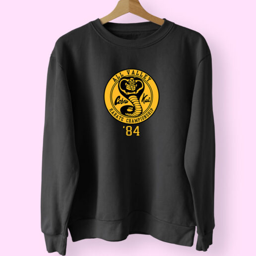 Cobra Kai All Valley Karate Championship 84 Sweatshirt Design