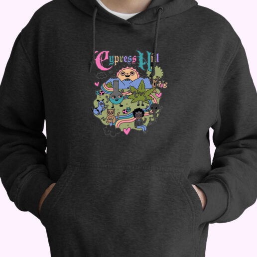 Cypress Hill Happy Time By Sean Solomon Hoodie Design