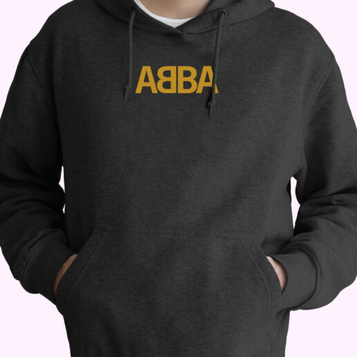 Dave Grohl Wearing An Abba Hoodie Design