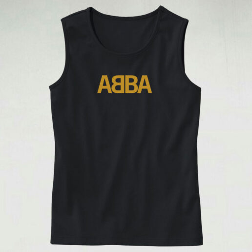 Dave Grohl Wearing An Abba Tank Top Design