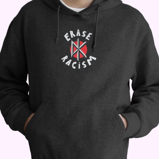 Dead Kennedys Erase Racism Hoodie Design