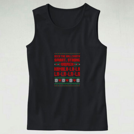 Deck The Halls With Smart Strong Women Kamala Tank Top Design