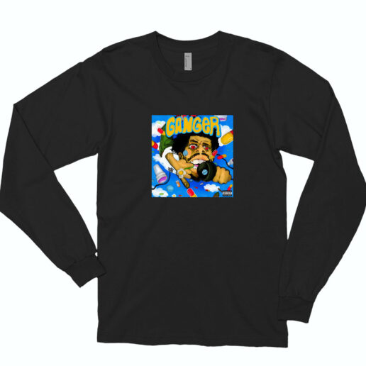 Detroit Rapper Veeze Announces New Album Ganger Long Sleeve Shirt Classic Style