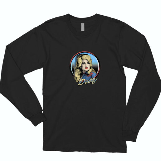 Dolly Parton Western Long Sleeve Shirt Classic Style