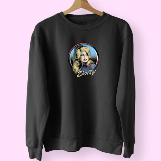 Dolly Parton Western Sweatshirt Design