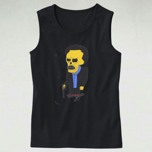 Dr House Cartoon Funny Tank Top Design