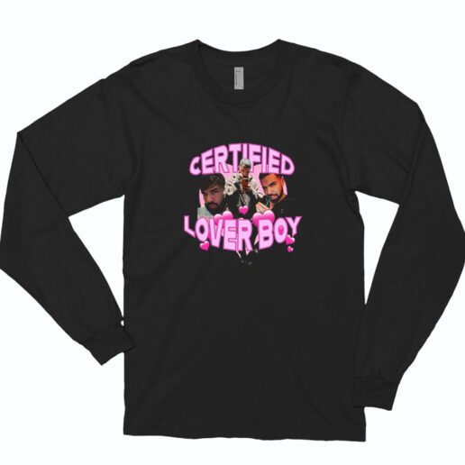 Drake Certified Lover Boy Long Sleeve Shirt Classic Style