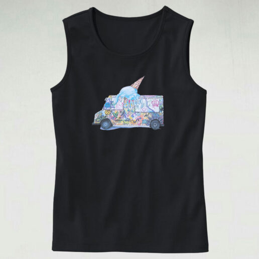 Drew House Ice Cream Truck Graphic Tank Top Design