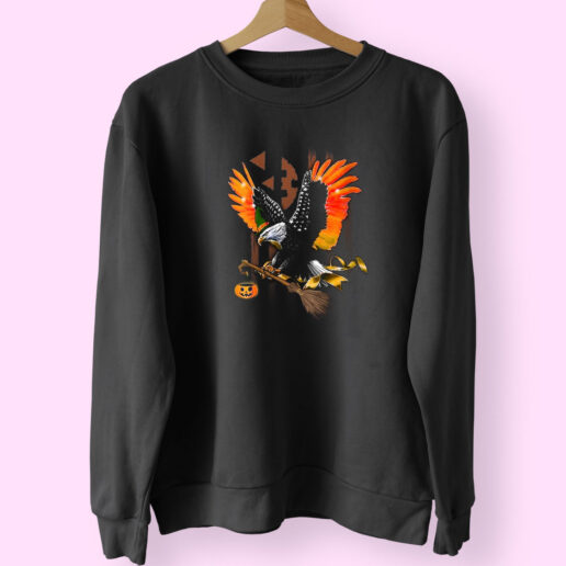 Eagle Flag American Eagle Halloween Sweatshirt Design