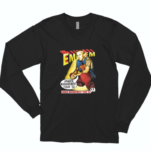 Eminem Anger Management Tour Long Sleeve Shirt Classic Style