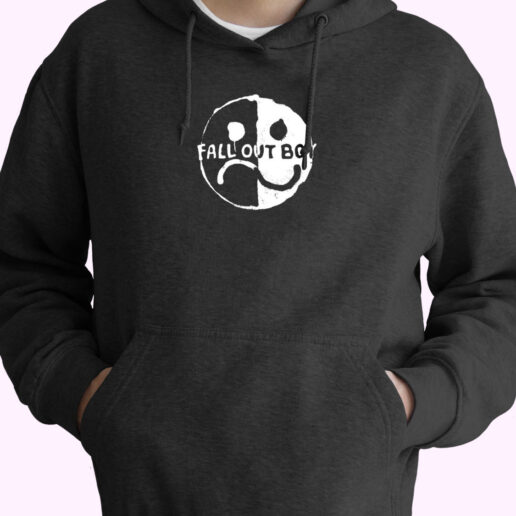 Fall Out Boy Smile Frown Hoodie Design