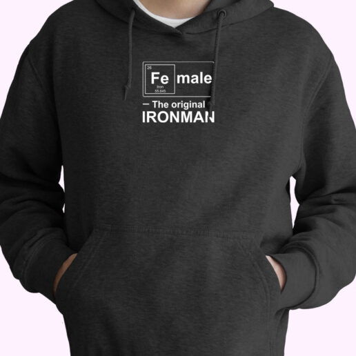 Female Ironman Hoodie Design