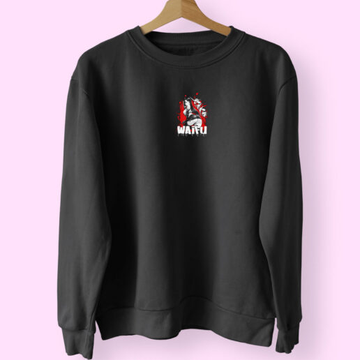 Ffvii Tifa Waifu Material Anime Girl Sweatshirt Design