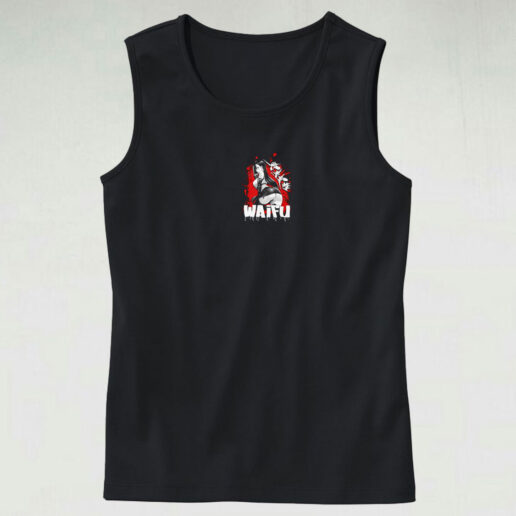 Ffvii Tifa Waifu Material Anime Girl Tank Top Design