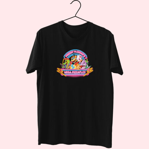 Five Nights At Freddy's Neon Sign Group Essentials T shirt