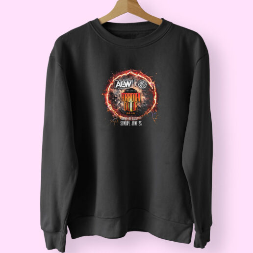 Forbidden Door 2023 Event Black Sweatshirt Design