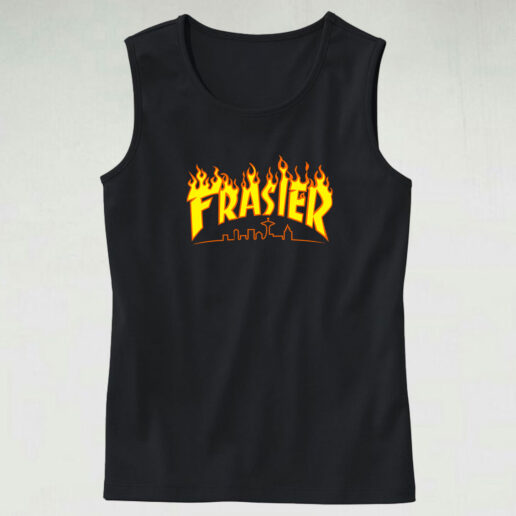 Frasier Flame Tank Top Design