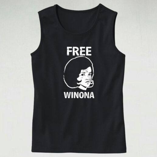 Free Winona Vintage Look Heathers Tank Top Design