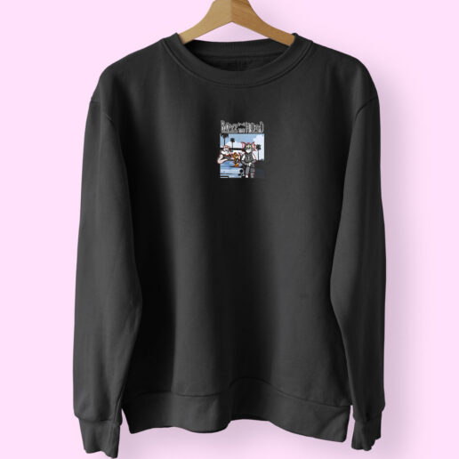 Funny Boys The Hood Tom Jerry Sweatshirt Design