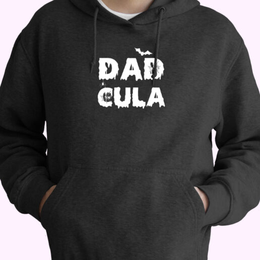 Funny Dadcula Halloween Hoodie Design