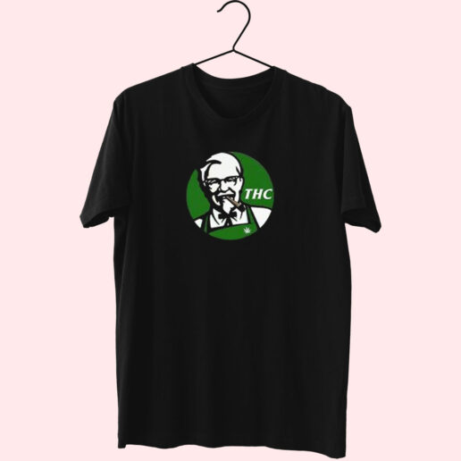 Funny Kfc Thc Smoking Weed Essentials T shirt