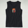 Funny Marvel Deadpool Scream Graphic Tank Top Design