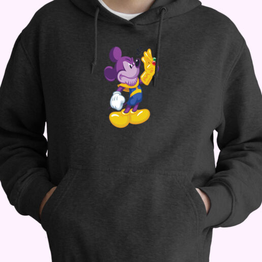 Funny Thanos Mickey Mouse Hoodie Design