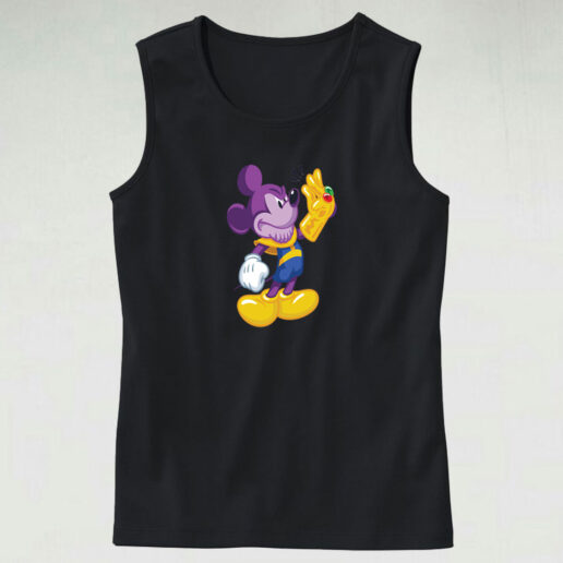 Funny Thanos Mickey Mouse Tank Top Design