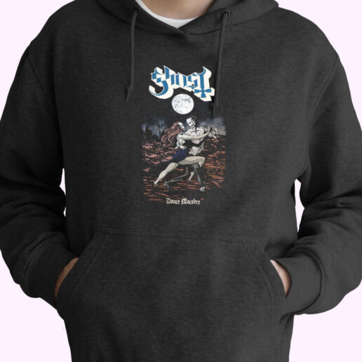 Ghost Dance Macabre Graphic Hoodie Design