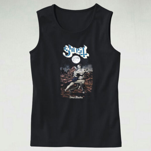 Ghost Dance Macabre Graphic Tank Top Design