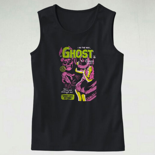 Ghost Forever Is The Wind Comic Graphic Tank Top Design