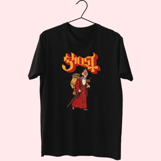 Ghost Greetings From Papa Noel Slim Fit Essentials T shirt