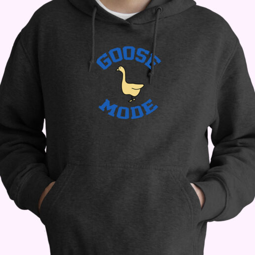 Goose Mode Duck Hoodie Design