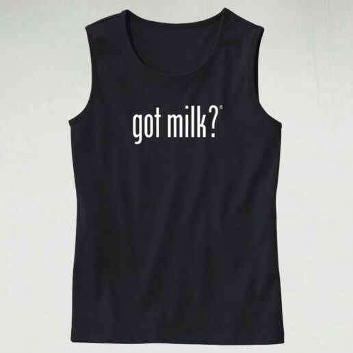 Got Milk Tank Top Design