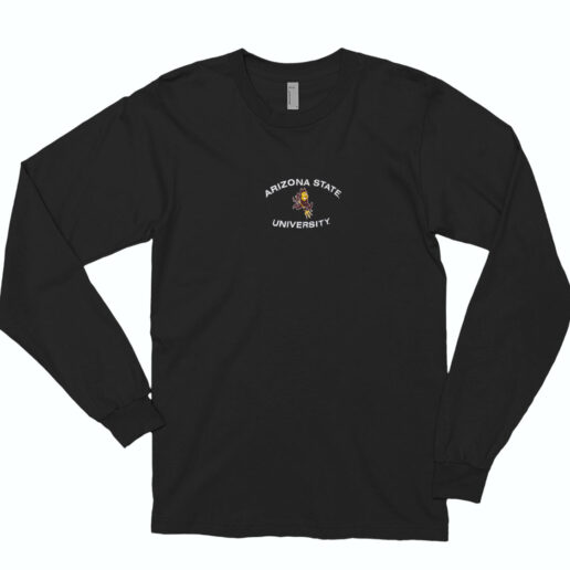 Graphic Arizona State Ncaa Long Sleeve Shirt Classic Style